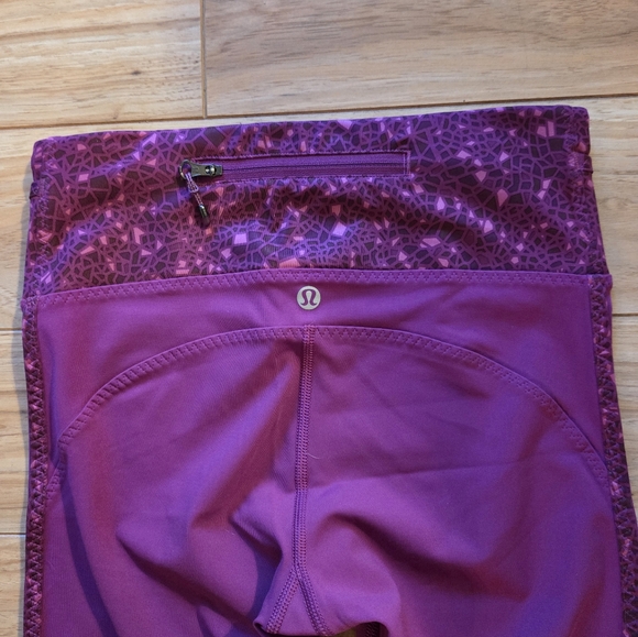 Lululemon Real Quick Leggings Regal Plum Size 4 - Picture 8 of 9
